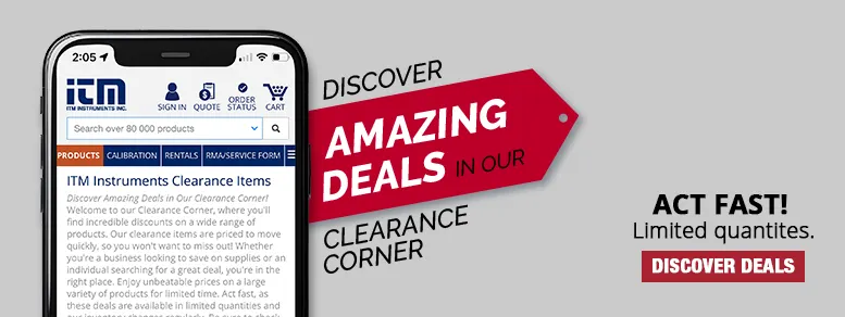 Discover our amazing deals in the clearance corner!