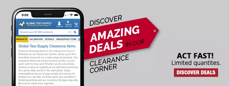 Discover our amazing deals in the clearance corner!