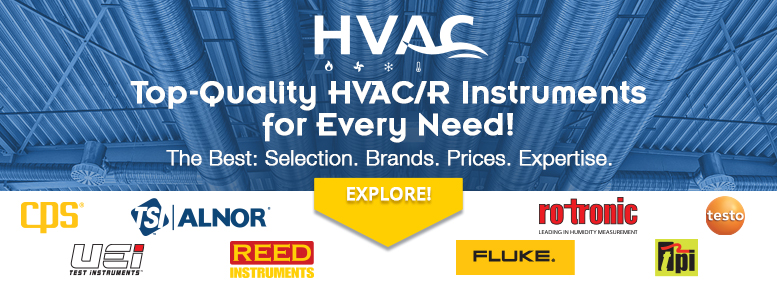 Top Quality HVACR Instruments for every need!