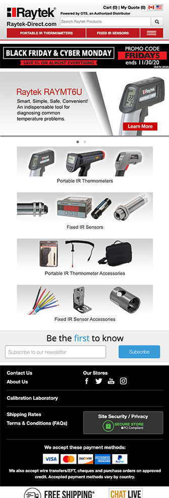 Raytek-Direct.com - Distributor of Raytek Tools