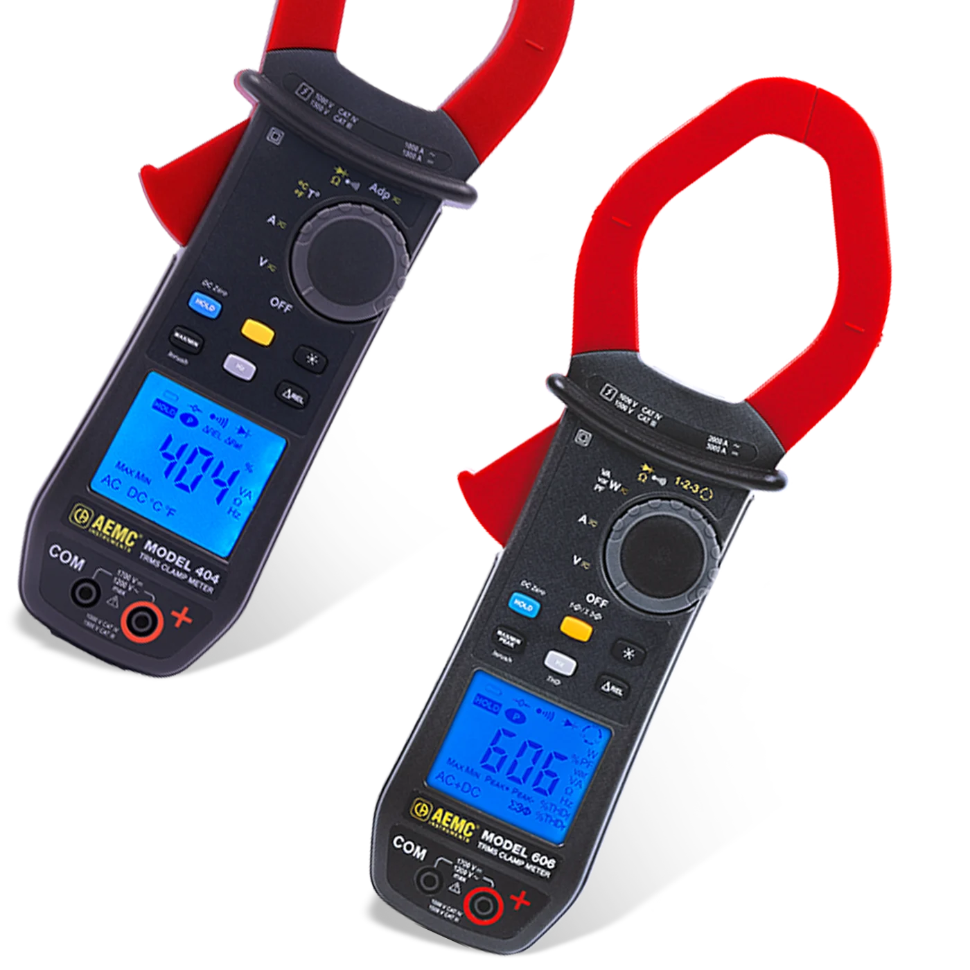 404 & 606 Clamp-On Meters