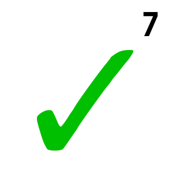 checkmark 7