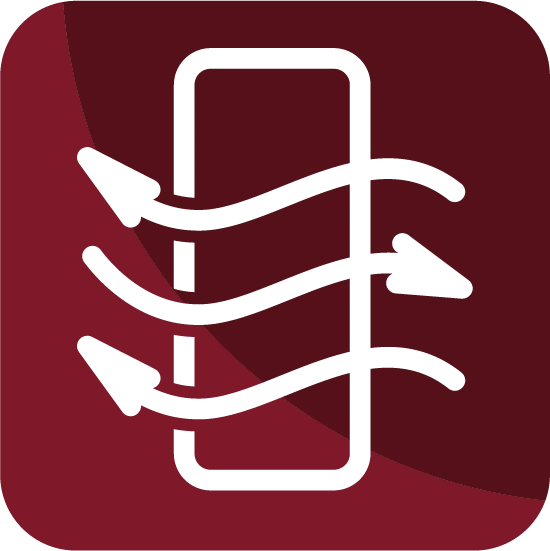 Air Flow and Velocity Icon