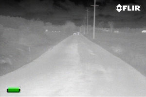 FLIR Scout II 320 Thermal Night Vision Monocular at 250 Yards Distance