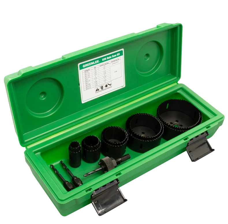 Image of Greenlee 835 Hole Saw Kit