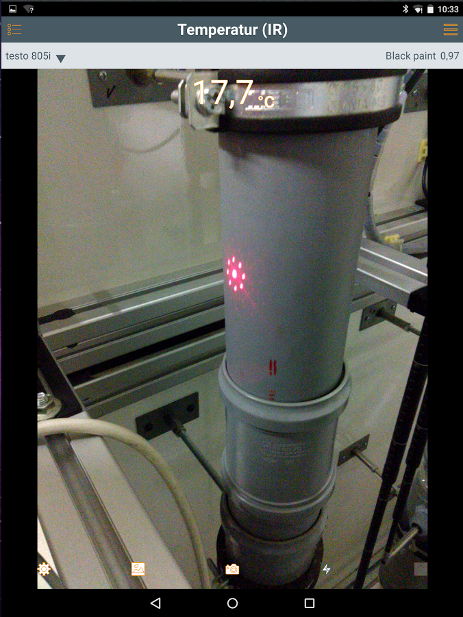 Testo Smart App AC Refrigeration Measurement