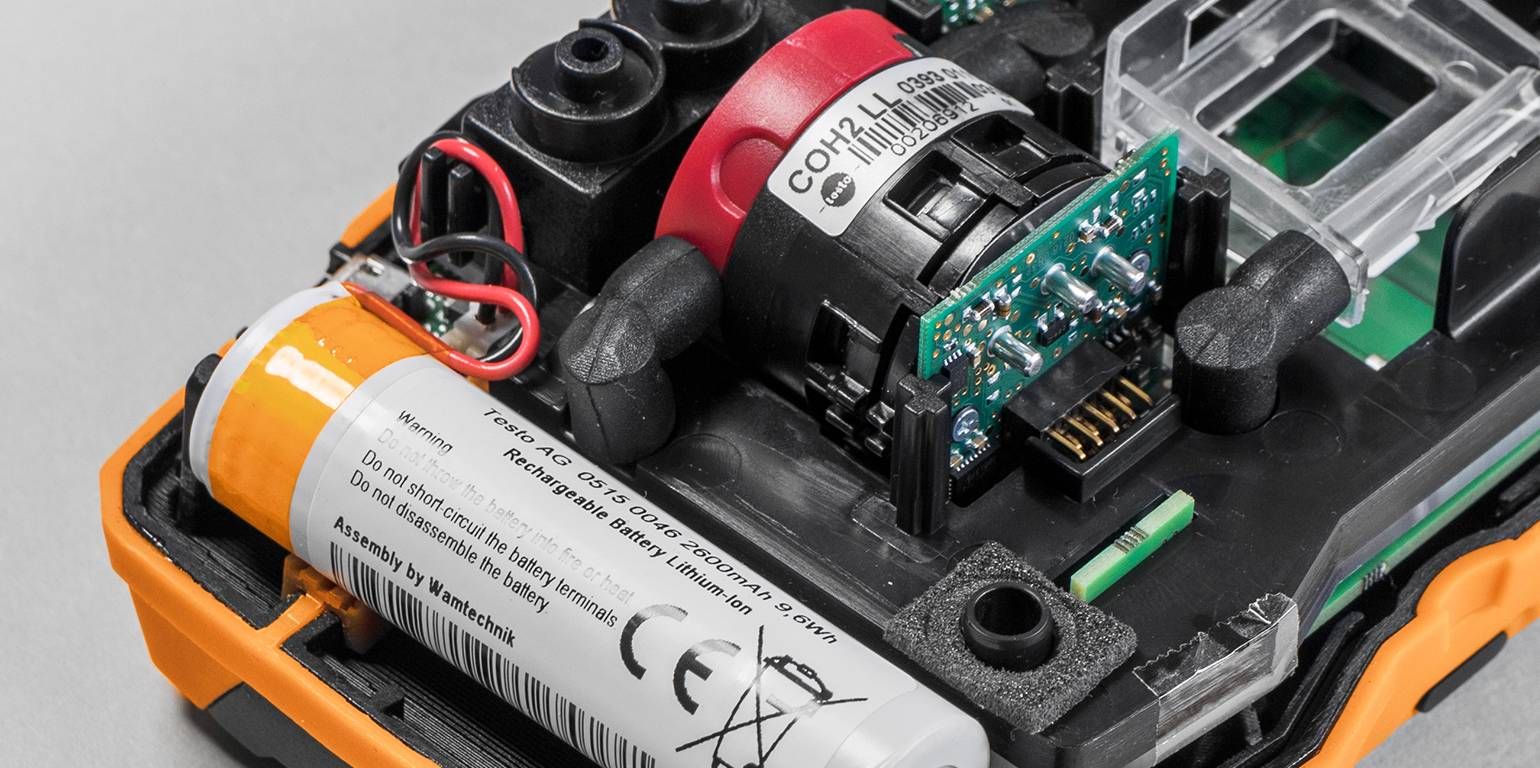 Testo 300 combustion analyzer Battery CO  O2  sensor