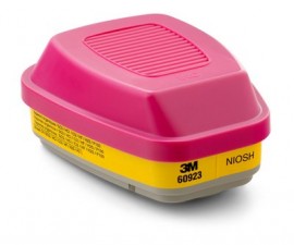 3M Organic Vapor/Acid Gas Cartridge 60923 (30 packs of 2)-