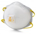 3M 8211 Particulate Respirator, Disposable (8 packs of 10)-