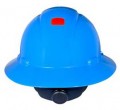 3M H-803R-UV Blue Hard Hat with UVicator (Pack of 10)-