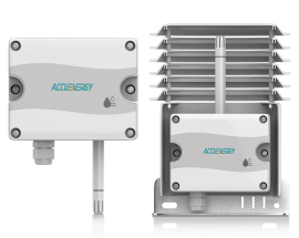 Accuenergy AcuHUM-OA Series Relative Humidity and Temperature Transmitter with XMTR 1 k&amp;Omega; platinum RTD probe, 0 to 10 V DC, -40 to 140&amp;deg;F, outdoor-