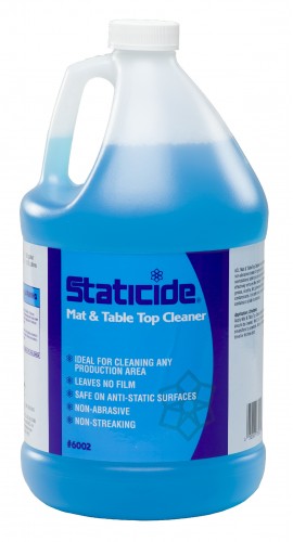 ACL Staticide 6002 Mat and Tabletop Cleaner, 1 gal, 4-pack-