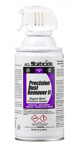 ACL Staticide 8037-CASE Precision Dust Remover II Air Duster, 10 oz, 12-pack-