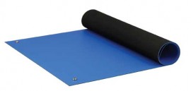 ACL Staticide 8285RBM2472 Dualmat Static-Dissipative Work Surface Mat, 24 x 72&amp;quot;, royal blue-