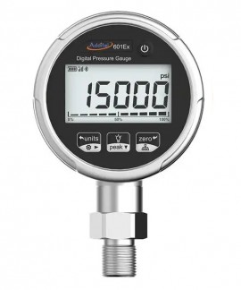 Additel ADT601EX-50-GP15K-BAR-B2 ADT601EX, Digital Pressure Test Gauge, ATEX Certified Intrinsically Safe, 0.5%FS, 0 to 1000 bar, gauge pressure, 1/2BSP M-