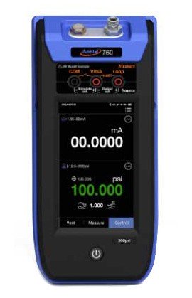 Additel ADT760-D Automatic Handheld Pressure Calibrator, -12.5 to 35 psi-