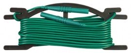 AEMC 2135.78 Extension Lead on H Reel, Green, 5m-