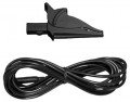 AEMC 2140.44 Test Lead with Alligator Clip for the 8335, Black, 10ft-