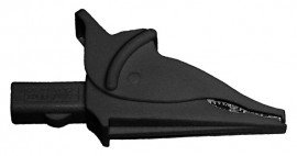 AEMC 5000.99 Safety Alligator Clip, Black-