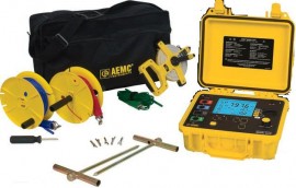 Rental &amp;ndash; AEMC 6470-B Digital Multi-Function Ground Resistance Tester, 4-Point-