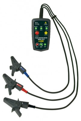 AEMC 6610 Non-Contact Phase Rotation Meter, 45 to 65Hz-