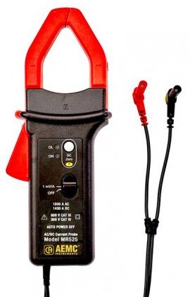 AEMC MR525 AC/DC Current Probe, 1000 AAC, 1400 ADC↵-