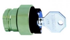 Altech 2AK2-02 Non-Illuminated Metal Key Selector Switch, 22 mm-