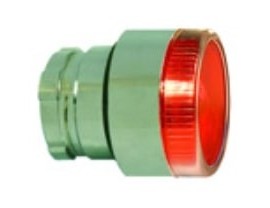 Altech 2ALF8LB-024 Illuminated Metal Flush Button, 22 mm, 24 V-
