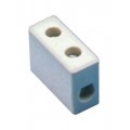Altech CB4/2 Two-Pole Ceramic Terminal Block, free floating-