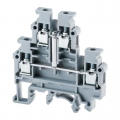 Altech CDL4U Feed-Through Double Level Screw Terminal Block, 0.24&amp;quot;-