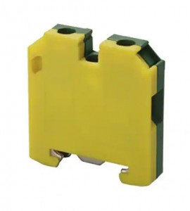 Altech CGMT4 Mini Rail Screw Terminal Block, ground-