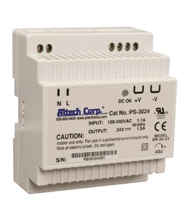 Altech PS-3005 Universal DIN Rail Power Supply, 15 W, 5 V-