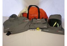 American Safety Clothing ASC25K-JB 25 Cal 32 Inch Jacket and Bib Overall Kit-