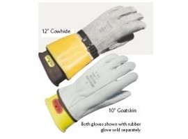 American Safety Clothing ASCCG128 12 in Goatskin Glove Protector Size 8-