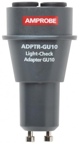 Amprobe ADPTR-GU10 Light-Check Adapter, 2.9 x 1.6 x 1.2&amp;quot;-