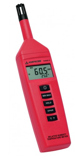 Amprobe THWD-3 Relative Humidity Temperature Meter-