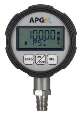 APG PG7 Series IP67 Digital Pressure Gauges, 0.25% Accuracy-