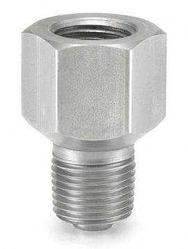 Ashcroft 02-1112-S-25 Pressure Snubber, &amp;frac14; NPT male, 303 Stainless Steel-