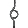 Ashcroft 04-1098-NS-04 Coil Pipe Siphon, &amp;frac12; NPT male, seamless ss-