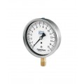 Ashcroft 1009 Pressure Gauge, 0 to 30/0 IMV, 2.5&amp;quot; dial, &amp;frac14;&amp;quot; NPT male lower, SS housing-