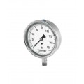 Ashcroft 1009 Pressure Gauge, 0 to 600 psi, 2.5&amp;quot; dial, &amp;frac14;&amp;quot; NPT male lower, SS housing-
