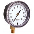 Ashcroft 1490 Pressure Gauge, 35 ZSI/IW, 2.5&amp;quot; dial, &amp;frac14;&amp;quot; NPT male lower, black, glass filled polysulfone-