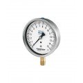 Ashcroft 1009 Pressure Gauge, 0 to 300 psi, 3.5&amp;quot; dial, &amp;frac14;&amp;quot; NPT male lower, SS housing-