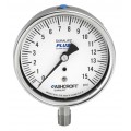 Ashcroft 1009 Pressure Gauge, 0 to 50 psi, 3.5&amp;quot; dial, &amp;frac14;&amp;quot; NPT male lower, SS housing-