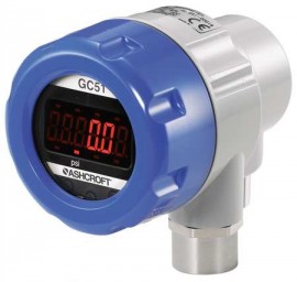 Ashcroft GC517F0242CD3000#G Pressure Transducer with Display, 3000 PSI-