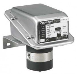 Ashcroft GDSN4HB25 60#D GP-Series Differential Pressure Switch with NEMA 4X Enclosure, Fixed Deadband, 60 psi-