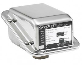 Ashcroft GPSN4HB25XTA 100IW GP-Series Pressure Switch with NEMA 4X Enclosure, Fixed Deadband, 100 inH2O-