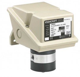 Ashcroft LDDN4GGB25 100IWD LP-Series Differential Pressure Switch with NEMA 4X Enclosure, 2 Set Points, 100 inH2O-