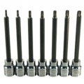 ATD Tools 13774 Star Bit Socket Torx Set, extra long, 7-piece-