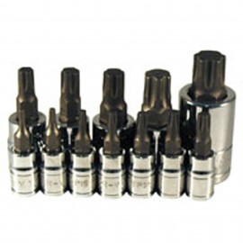 ATD Tools 13777 Bit Socket Set, star plus, 12-piece-